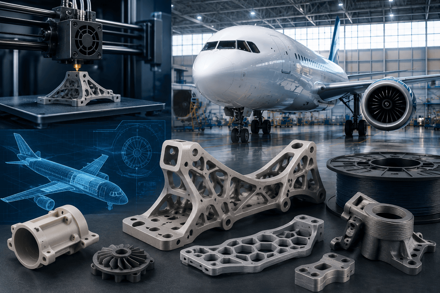 3D-Druck in der Luftfahrt: Revolution der Flugzeugteile