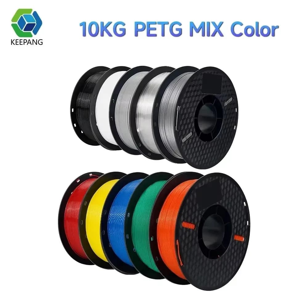 10KG/22LBS 1.75mm PETG Filament for 3D Printer Plastic Material Clogging Free Non-Toxic PETG 3D