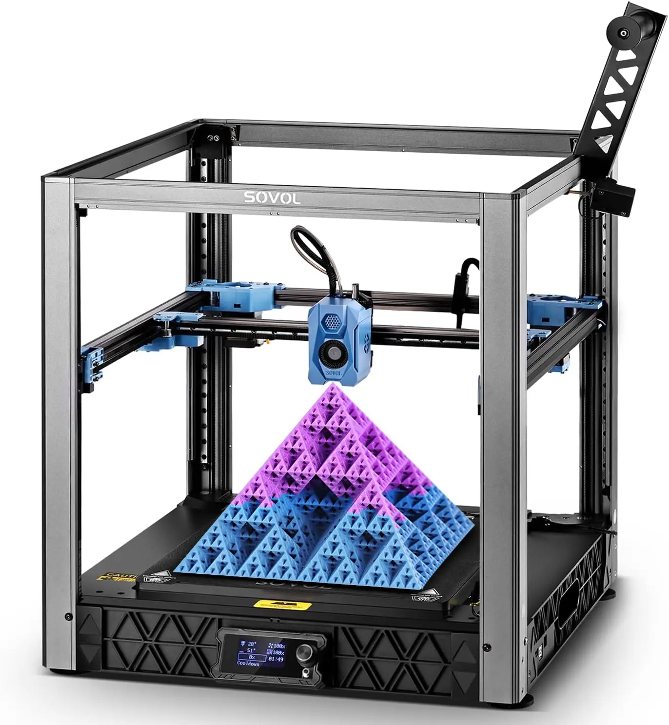 Sovol SV08 Core-XY 3D Printer Open Source, Max 700mm/s High Speed 3D Printers with 300℃ Clog-fr