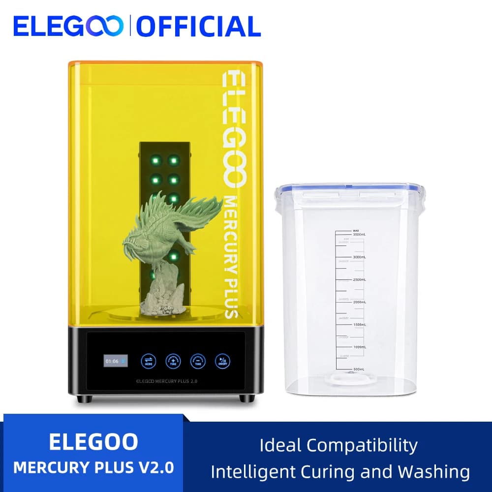 ELEGOO Mercury Plus V2.0 (lavagem e cura)
