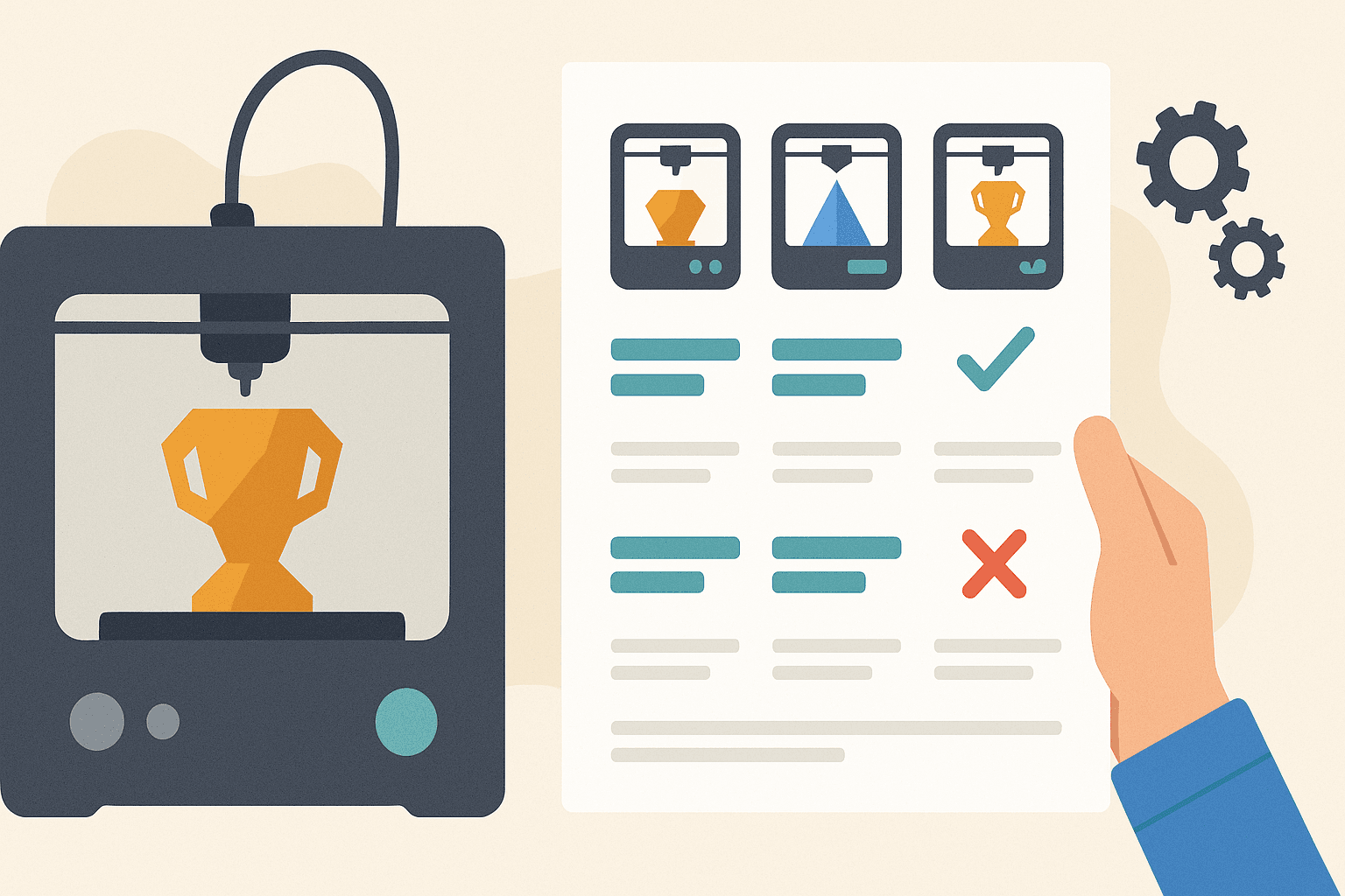 Complete Guide: Comparative Table of 3D Printers