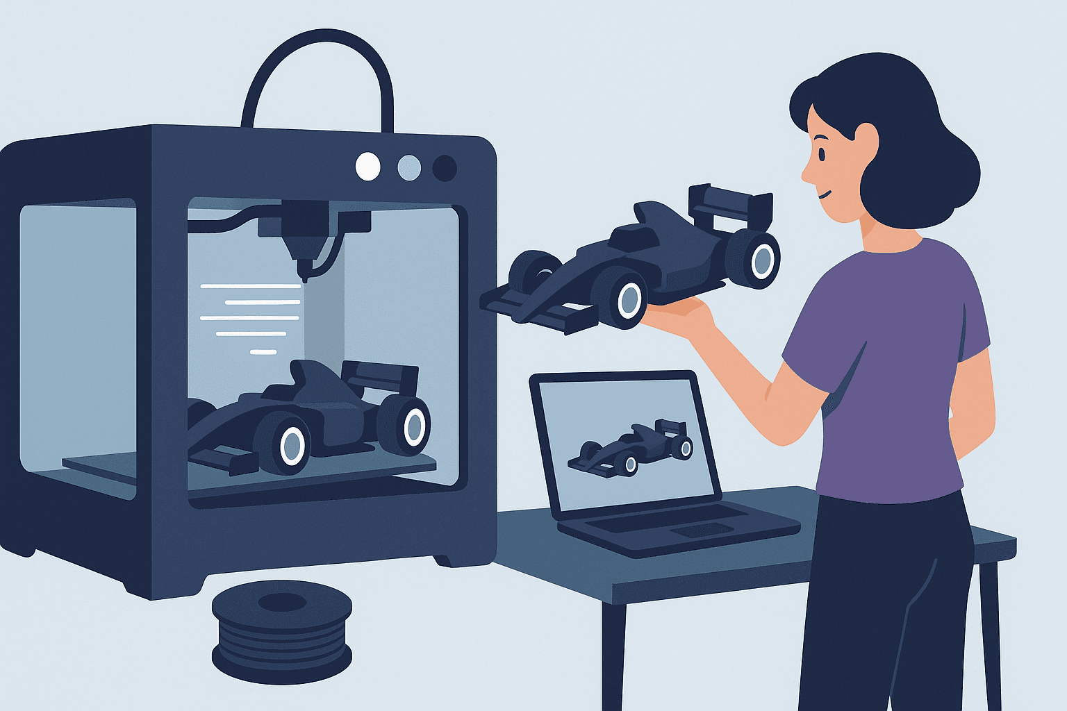 Aplicações da Impressão 3D na Fórmula 1